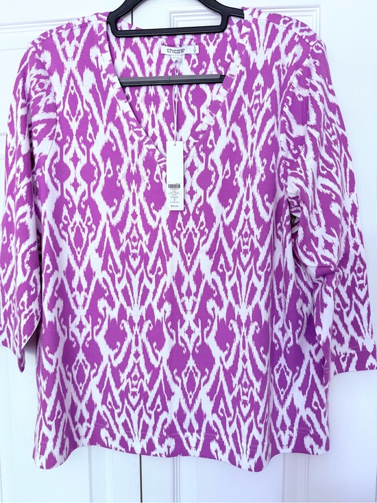 Chico's Tops - NWT Chico’s 100% Pima T-shirt NWT